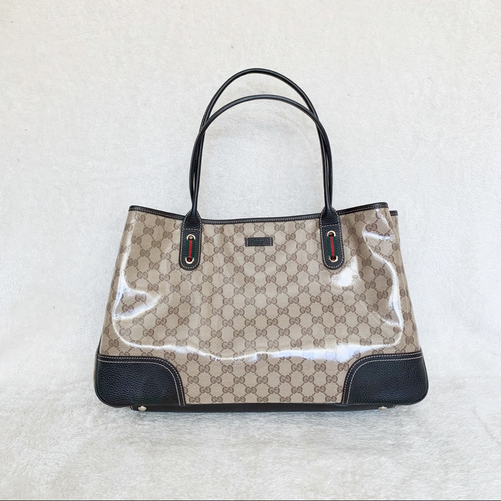 NWT Authentic Gucci Crystal Large Shopping Tote